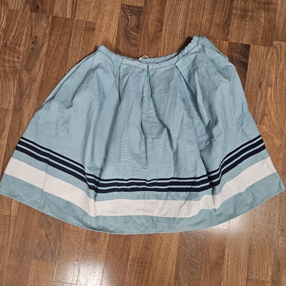 Jason Wu NWT women's A-Line blue skirt size 10 - Picture 4 of 5